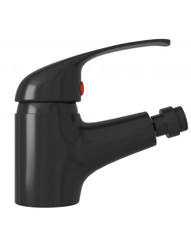 Rubinetto Miscelatore per Bidè Nero 13x12 cm