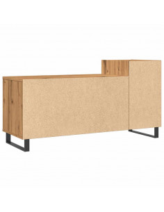 Mobile TV Rovere Artigianale 100x35x55 cm in Legno Multistrato 2