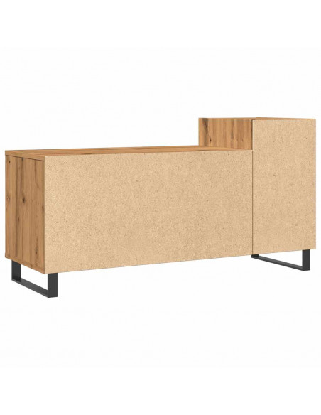 Mobile TV Rovere Artigianale 100x35x55 cm in Legno Multistrato