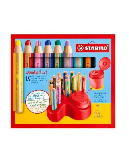 STABILO WOODY 3IN1 DESKSETO SX