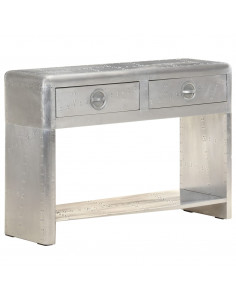 Credenza Stile Aviatore 110x35x75 cm in Metallo 2
