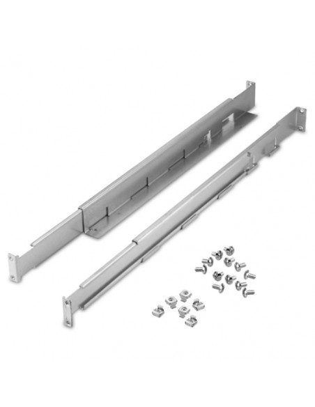 STAFFE A SCORRIMENTO ATLANTIS A03-RailKit2 per UPS/Battery Bank RACK Serie_2 A03-xxxxx2x-RC adatte per armadio rack da 19", 2U
