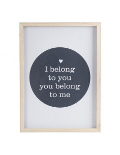 Stampa con cornice Yes Everyday 0245075 Parola