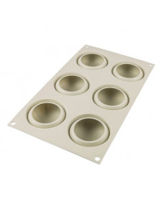 Stampo dolci Silikomart 26234130065 Mini Goccia 6 forme