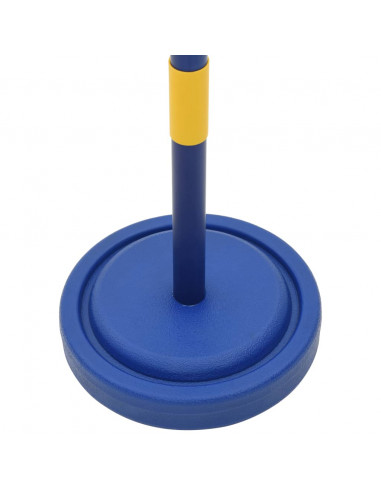 Stand da Basket con Palla e Pompa Regolabile Altezza 90/121 cm