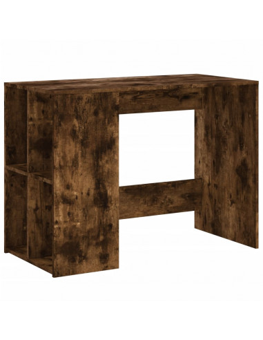 Scrivania Rovere Fumo 102x50x75 cm in Legno Multistrato