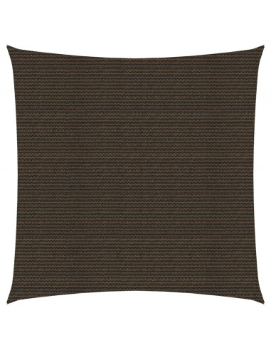 Vela Parasole 160 g/m² Marrone 5x5 m in HDPE