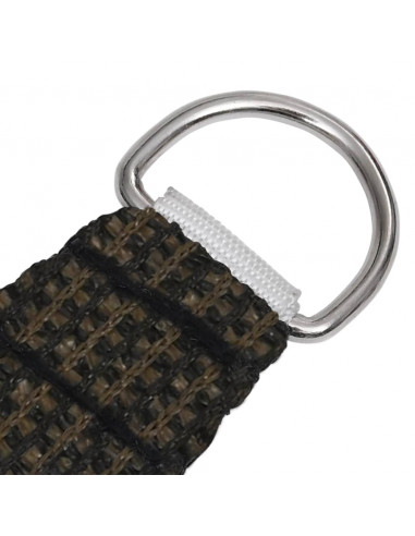 Vela Parasole 160 g/m² Marrone 5x5 m in HDPE