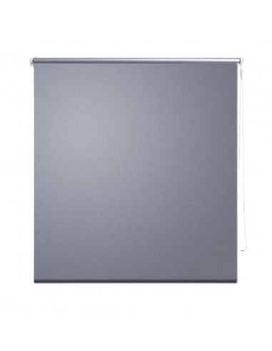 Tenda a Rullo Oscurante 80 x 230 cm Grigio