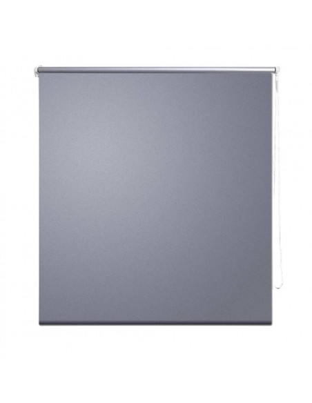 Tenda a Rullo Oscurante 80 x 230 cm Grigio