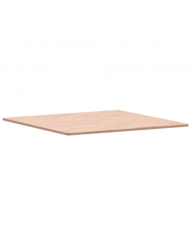 Piano per Tavolo 90x90x1,5 cm Quadrato Legno Massello di Faggio