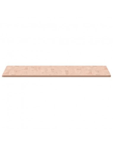 Piano per Tavolo 90x90x1,5 cm Quadrato Legno Massello di Faggio