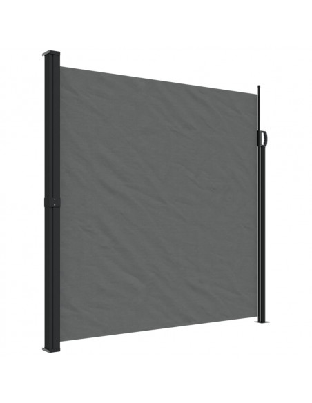 Tenda da Sole Laterale Retrattile Antracite 200x600 cm