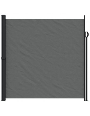 Tenda da Sole Laterale Retrattile Antracite 200x600 cm