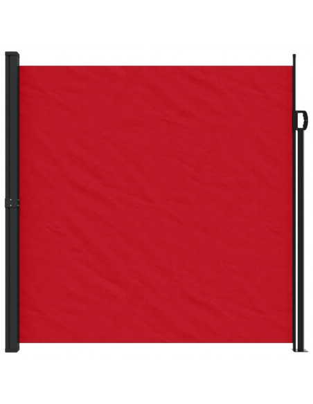 Tenda da Sole Laterale Retrattile Rossa 200x600 cm