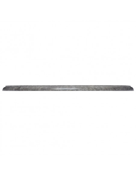 Piano per Tavolo Nero Ø60x2,5 cm in Marmo