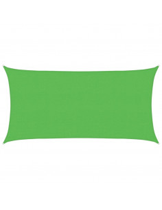 Vela Parasole 160 g/m² Verde Chiaro 2,5x4,5 m in HDPE 2