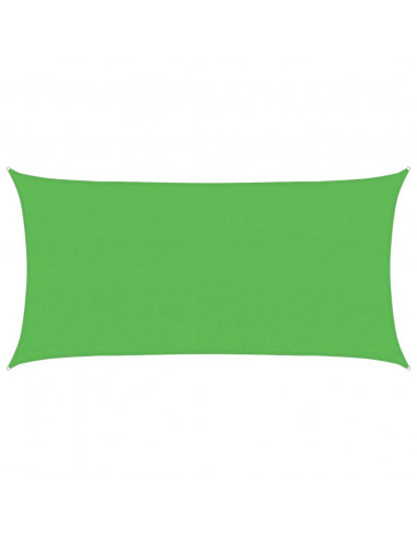 Vela Parasole 160 g/m² Verde Chiaro 2,5x4,5 m in HDPE