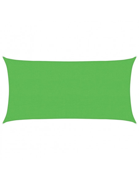 Vela Parasole 160 g/m² Verde Chiaro 2,5x4,5 m in HDPE