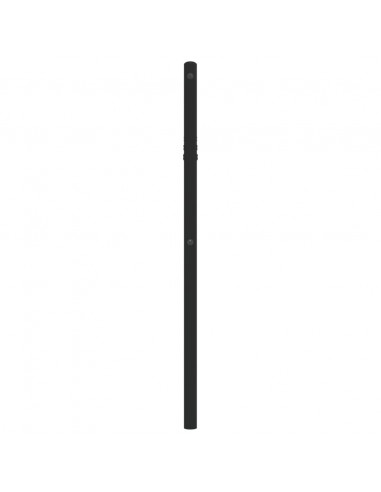 Testiera in Metallo Nero 100 cm