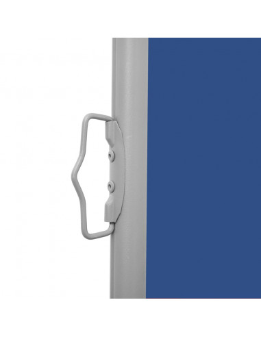 Tenda Laterale Retrattile per Patio 140x600 cm Blu