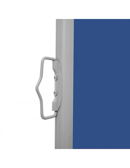 Tenda Laterale Retrattile per Patio 140x600 cm Blu
