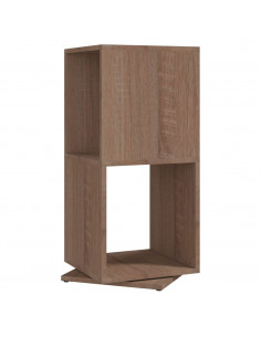 Armadietto Girevole Rovere Sonoma 34,5x34,5x75,5 cm Truciolato 2