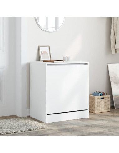 Scarpiera Bianca 60x42x69 cm in Legno Multistrato