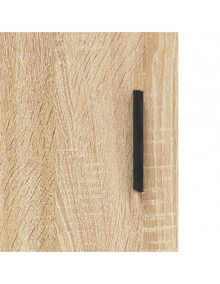Armadietto a Muro Rovere Sonoma 60x31x60 cm Legno Multistrato