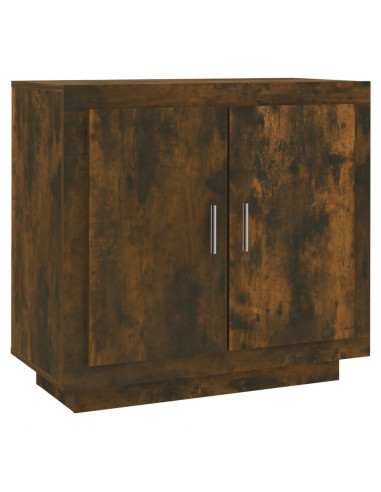Credenza Rovere Anticato 80x40x75 cm in Legno Multistrato