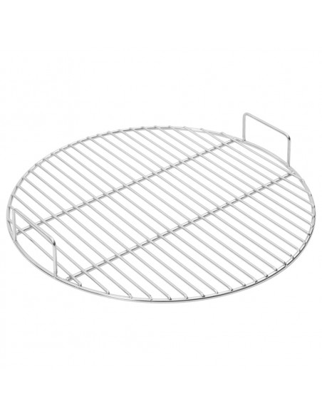 Griglia con Maniglie Rotonda Ø44,5 cm in Acciaio Inox 304