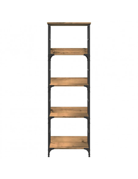 Libreria Rovere Artigianale 50x33x153 cm in Truciolato