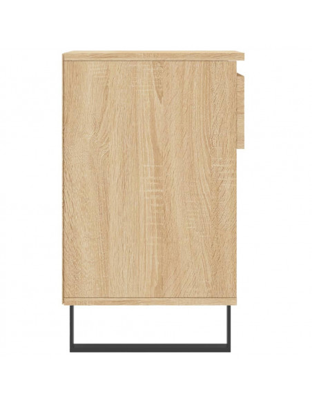 Scarpiera Rovere Sonoma 102x36x60 cm in Legno Multistrato