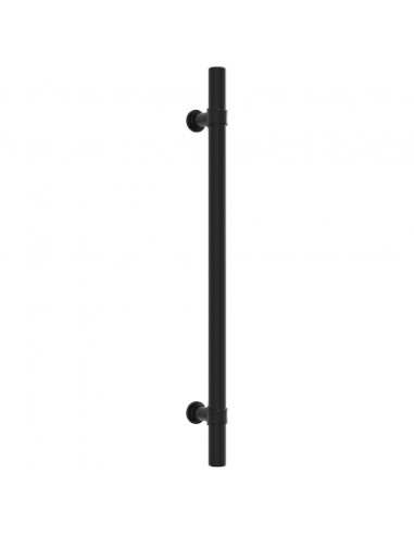 Maniglie per Mobili 5pz Nere 192mm in Acciaio Inox