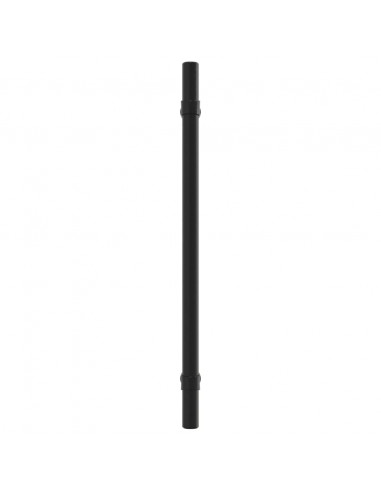 Maniglie per Mobili 5pz Nere 192mm in Acciaio Inox