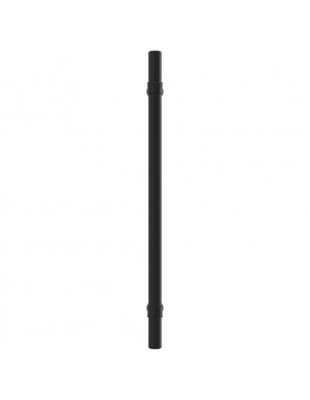 Maniglie per Mobili 5pz Nere 192mm in Acciaio Inox
