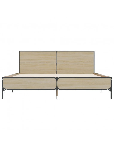 Giroletto Rovere Sonoma 120x200 cm in Legno Multistrato Metallo