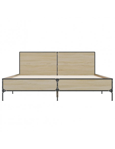 Giroletto Rovere Sonoma 120x200 cm in Legno Multistrato Metallo