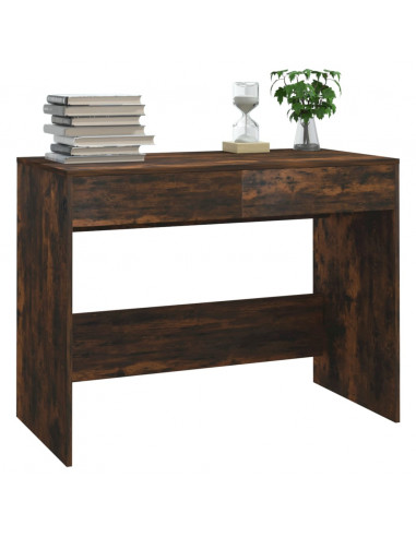 Scrivania Rovere Fumo 101x50x76,5 cm in Truciolato