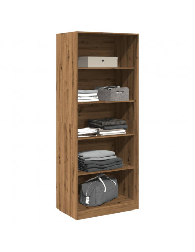 Armadio Rovere Artigianale 80x50x200 cm in Legno Multistrato