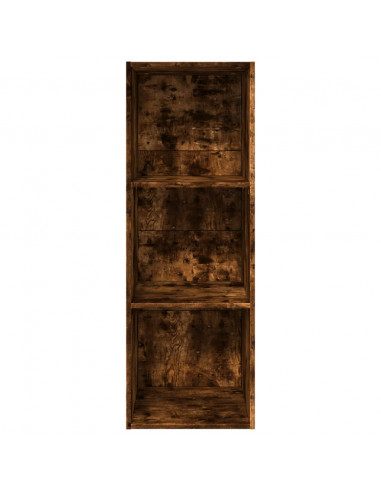 Libreria Rovere Fumo 40x30x114 cm in Legno Multistrato