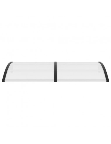 Pensilina per Porta Nera 200x100 cm in PC