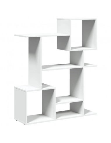 Libreria Divisorio Bianca 92x29x112 cm in Truciolato