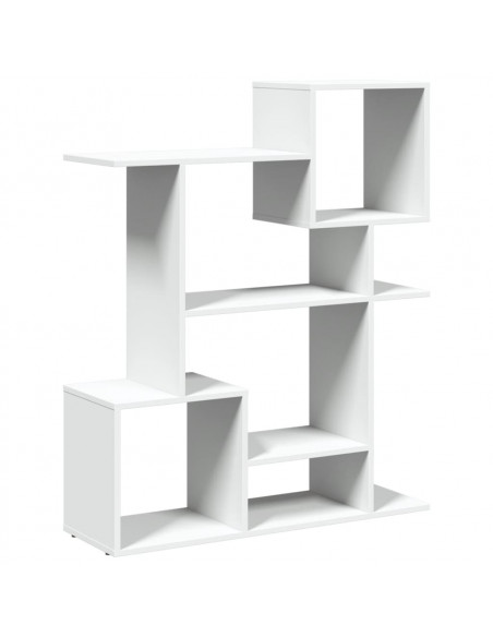Libreria Divisorio Bianca 92x29x112 cm in Truciolato