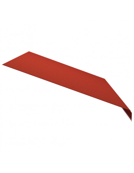 Tenda da Sole in Tela Arancione e Marrone 500x300 cm
