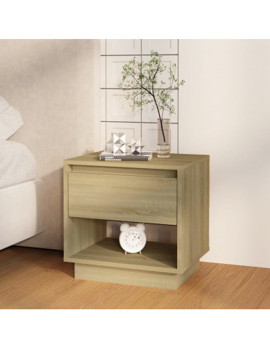 Comodini 2 pz Rovere Sonoma 45x34x44 cm in Truciolato