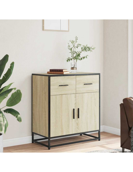 Credenza Rovere Sonoma 68x35x76 cm in Truciolato