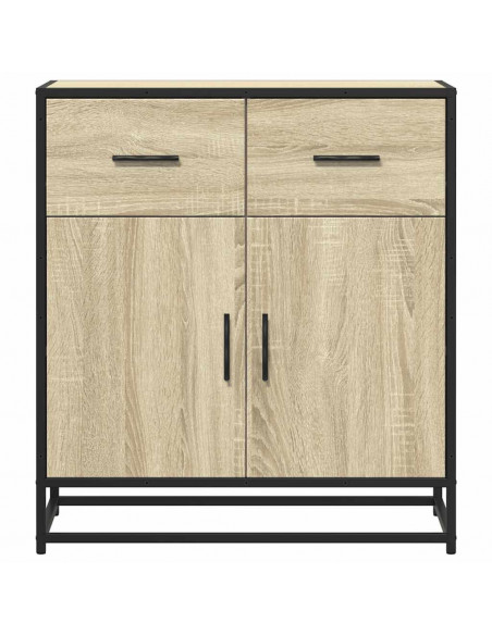 Credenza Rovere Sonoma 68x35x76 cm in Truciolato