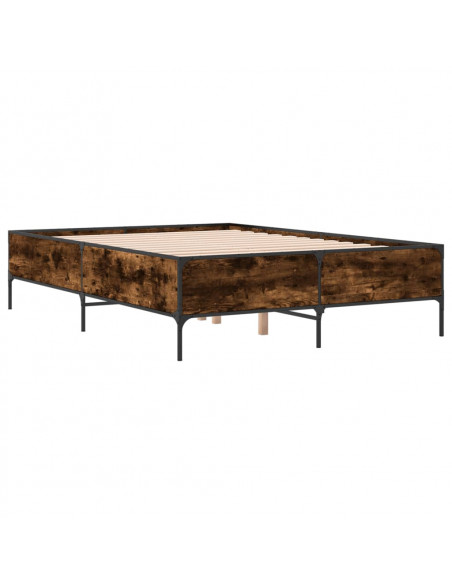 Giroletto Rovere Fumo 120x200 cm in Legno Multistrato Metallo