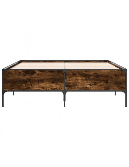Giroletto Rovere Fumo 120x200 cm in Legno Multistrato Metallo
